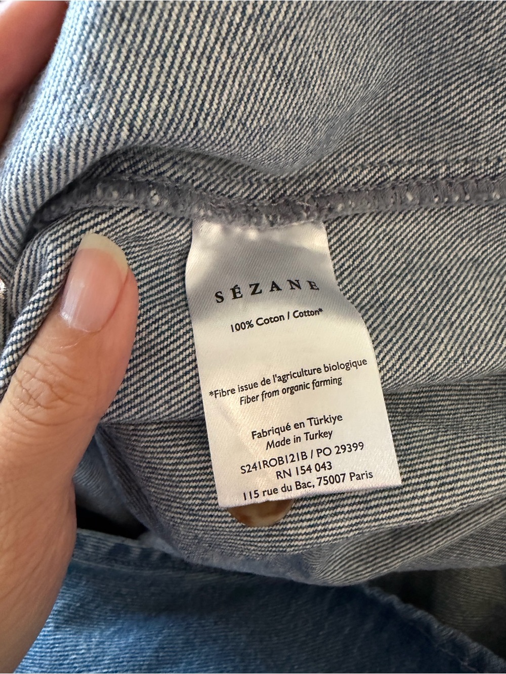 ✨NWT Sezane Ana Dress - Picture 8 of 8